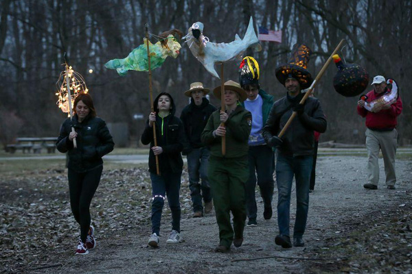 River Raisin National Battlefield Foundation Luminary Parade 9